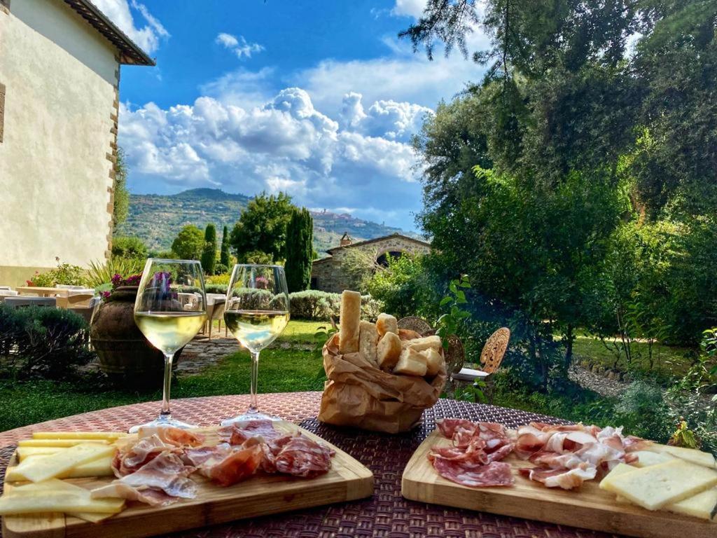 Relais Villa Baldelli Cortona Buitenkant foto